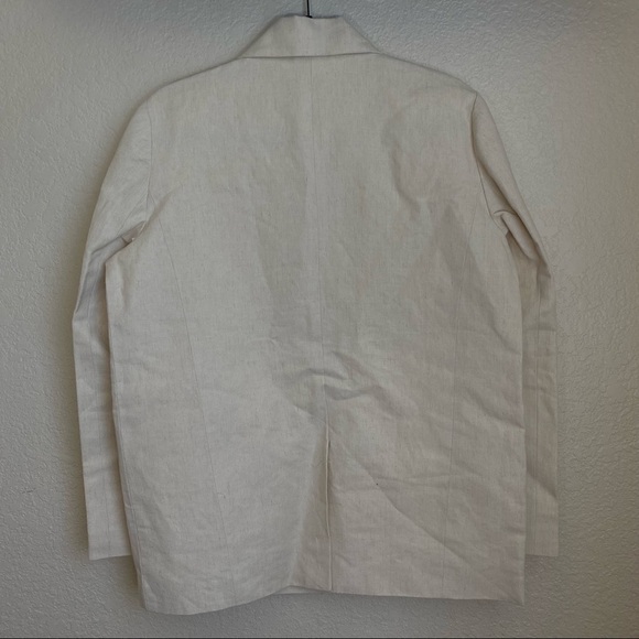 Rachael‎ Wang Oversized oatmeal blazer neutral size medium - Picture 9 of 13